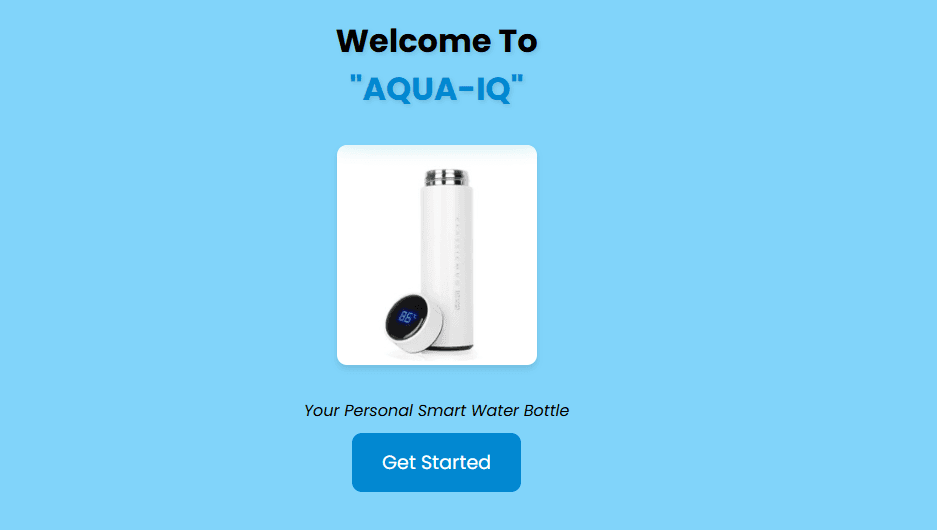 Aqua-IQ project screenshot